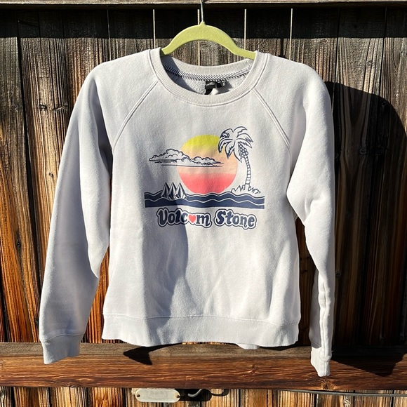 Volcom Truly Stokin crew sweatshirt - Picture 1 of 5